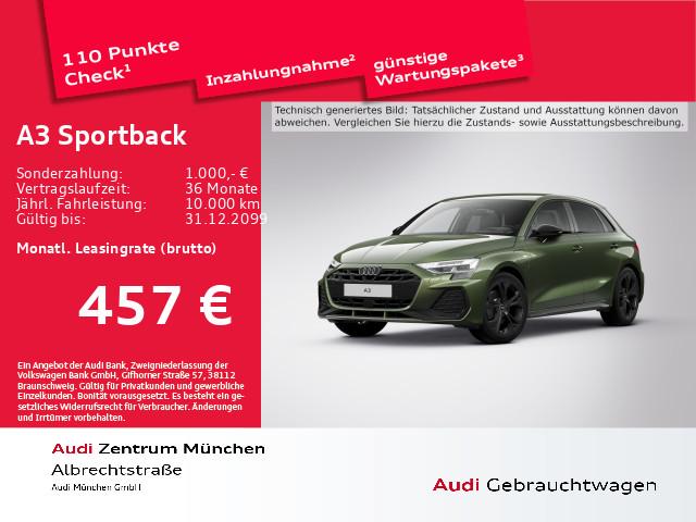Audi A3 Sportback TFSI e S tronic S line ACC/HuD/Navi