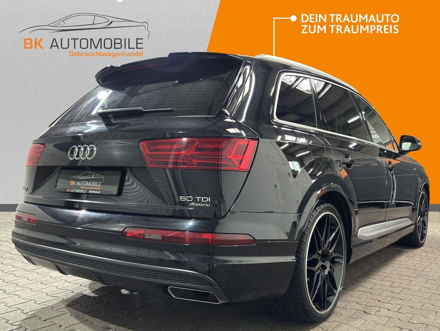Fahrzeugabbildung Audi Q7 50TDI Qua SLine 22Zoll#Matrix#Pan#Bose#HUD#AA