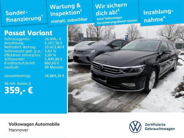 Volkswagen Passat Variant 2.0 TDI DSG Elegance Navi AHK Kam
