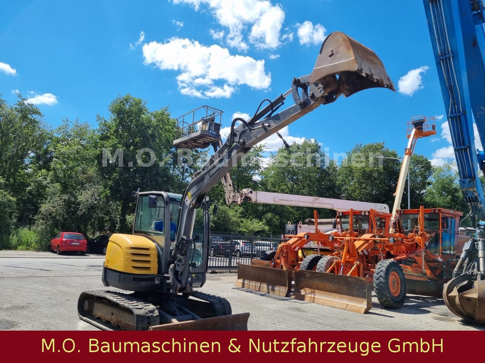 Fahrzeugabbildung Volvo ECR 48C / Hammerleitung