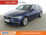 BMW 520d Luxury Line Aut.*NAVI*LED*TEMPO*PDC*CAM*SHZ - blaue BMW 5er Reihe