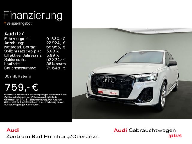 Audi Q7 60 TFSI e quattro S line*Navi*Matrix*Alu*HUD*