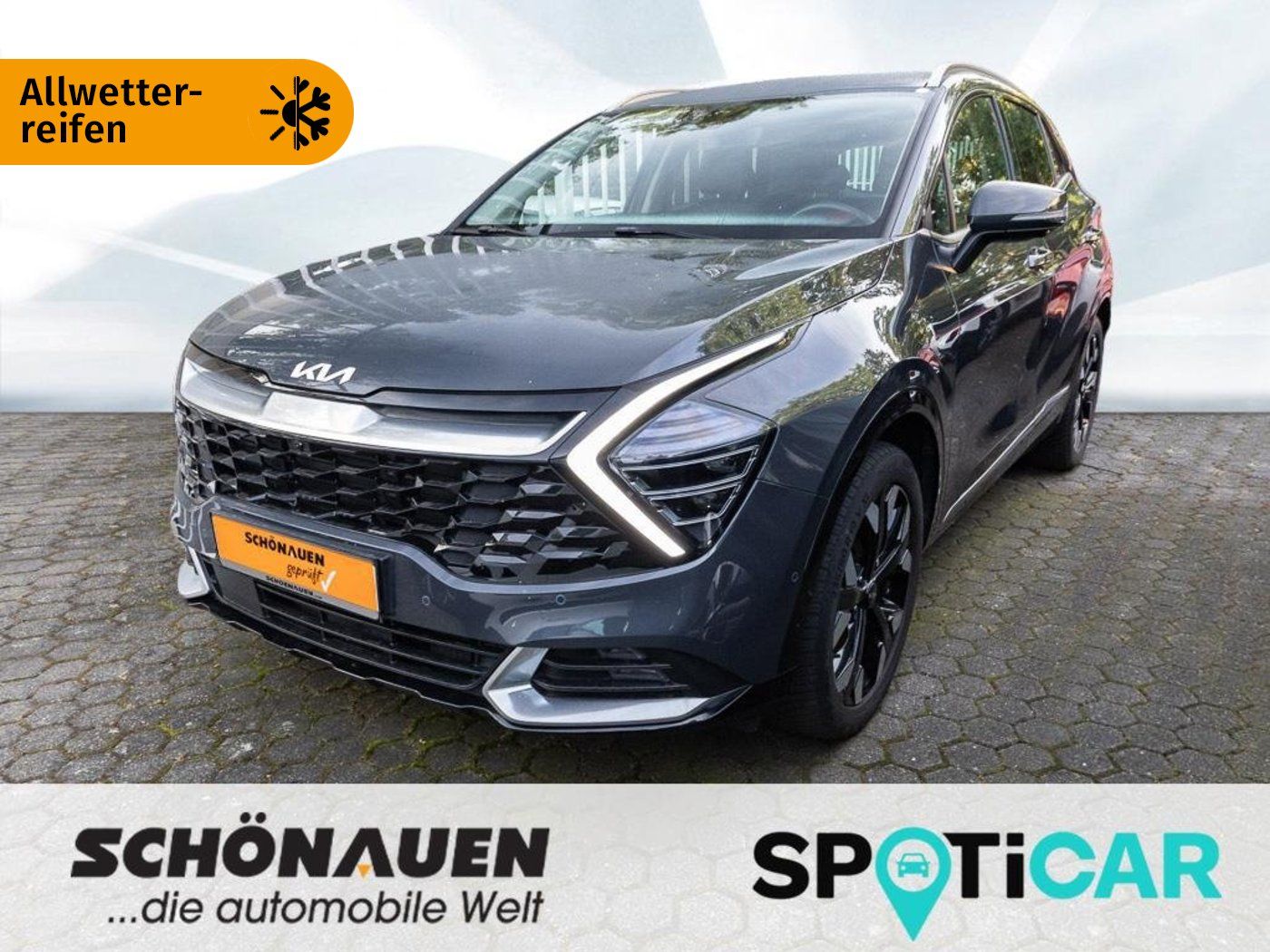 Kia Sportage 1.6 T-GDI Spirit +NAV+360°+eHK+L/SHZ++