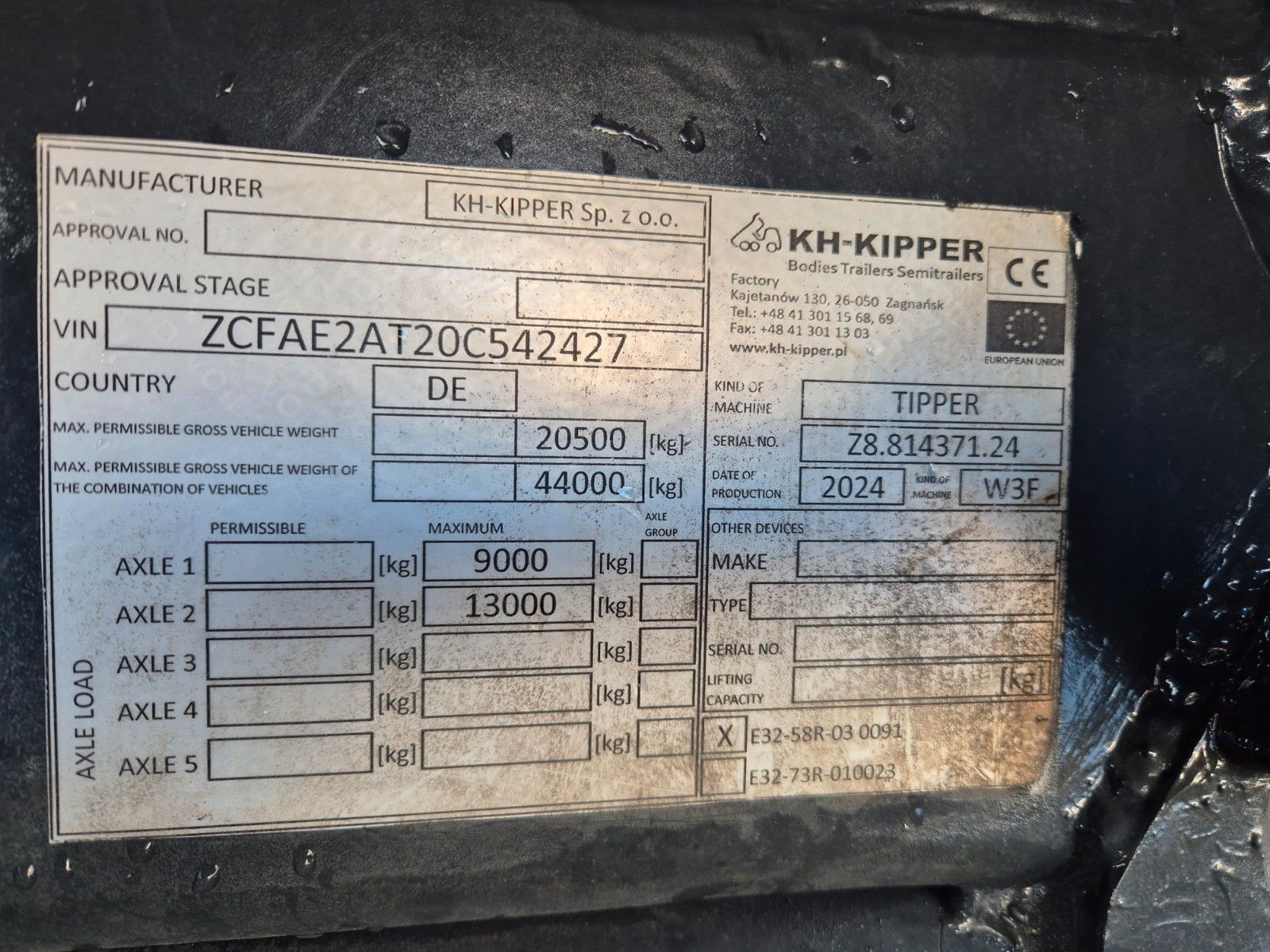 Fahrzeugabbildung Iveco AD200X46/P HR OFF Palfinger PK 12.501 Funk AHK