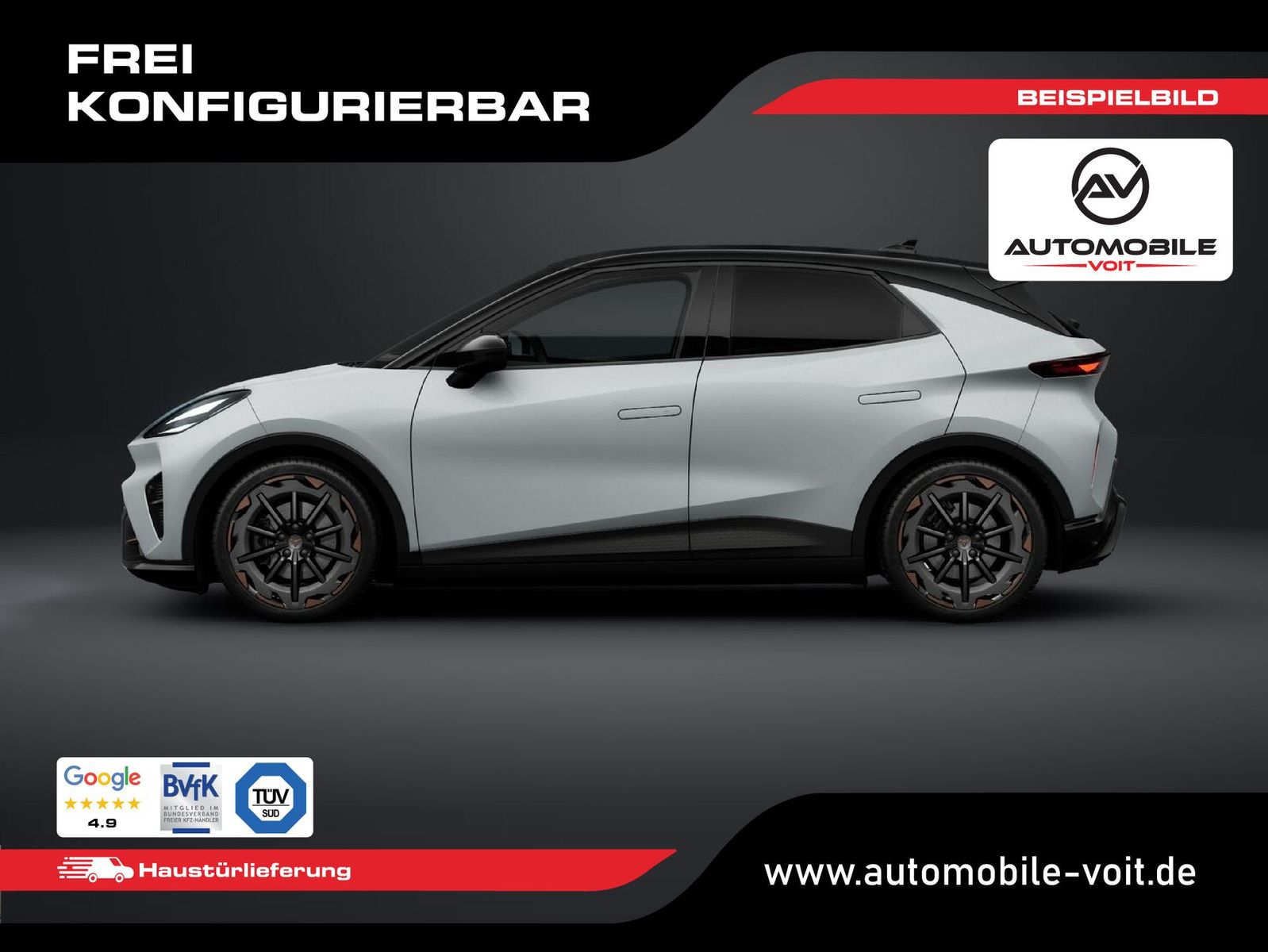 Cupra Raval VZ Plus Modelljahr 2027 52kWh 225PS  5 ... imagem 2