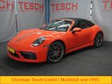 Porsche 911 Carrera 4 S Cabriolet Approved Garantie - Porsche mit Benzin-Antrieb: Orange, Cabrio, 911