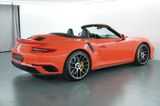 Porsche 911 Turbo S Approved 2/27 Bose HA-Lenkung 18-Weg - Porsche mit Benzin-Antrieb: Orange, Cabrio, 911