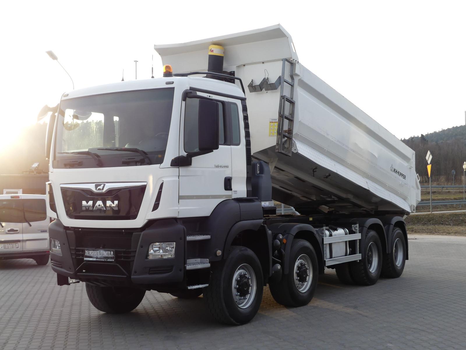 MAN TGS 41.440 / 8x8 / WYWROTKA KH-KIPPER / MANUAL /