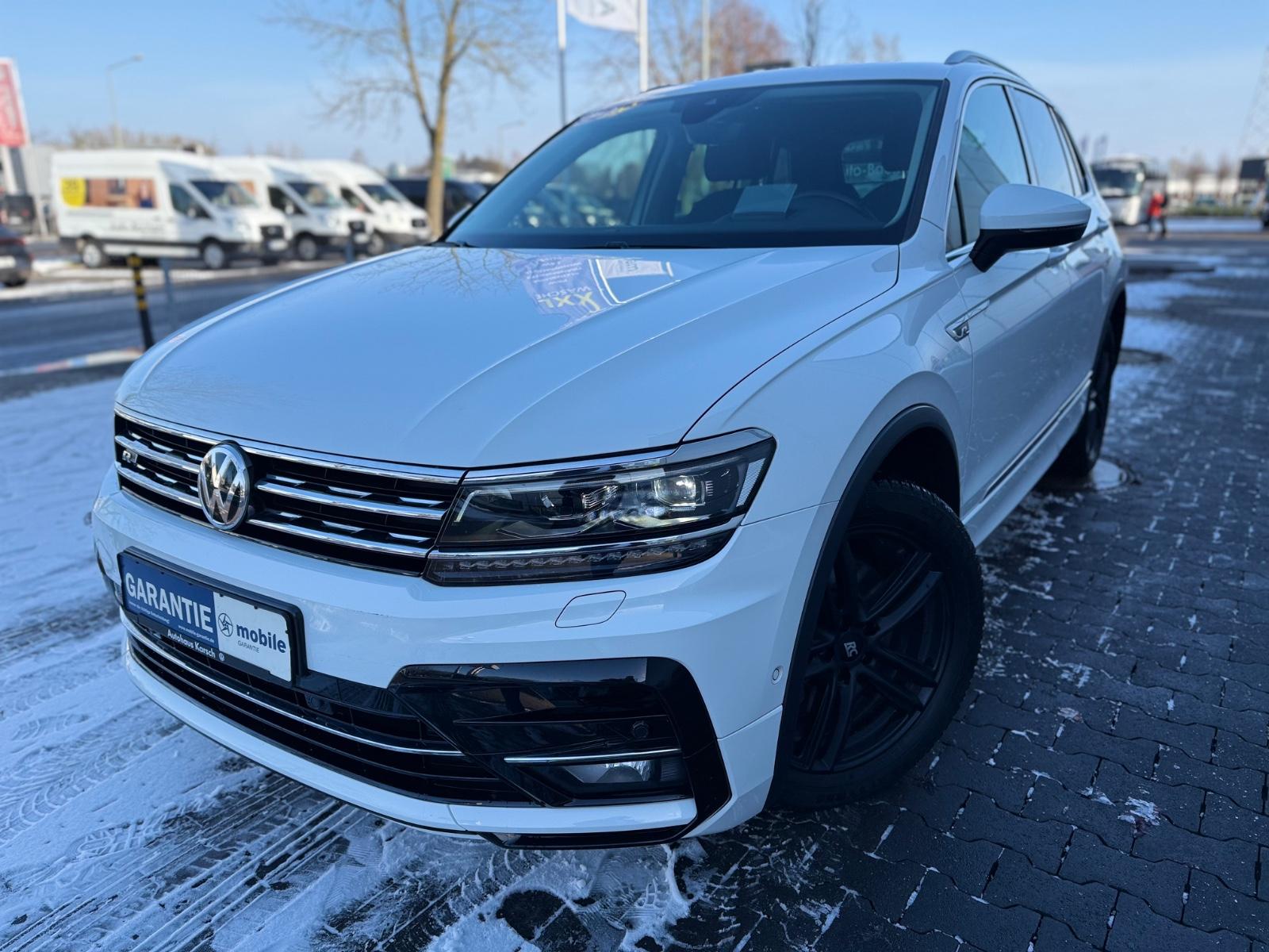 Volkswagen Tiguan High 4M R Line Matrix HuD AHK 8xbereift