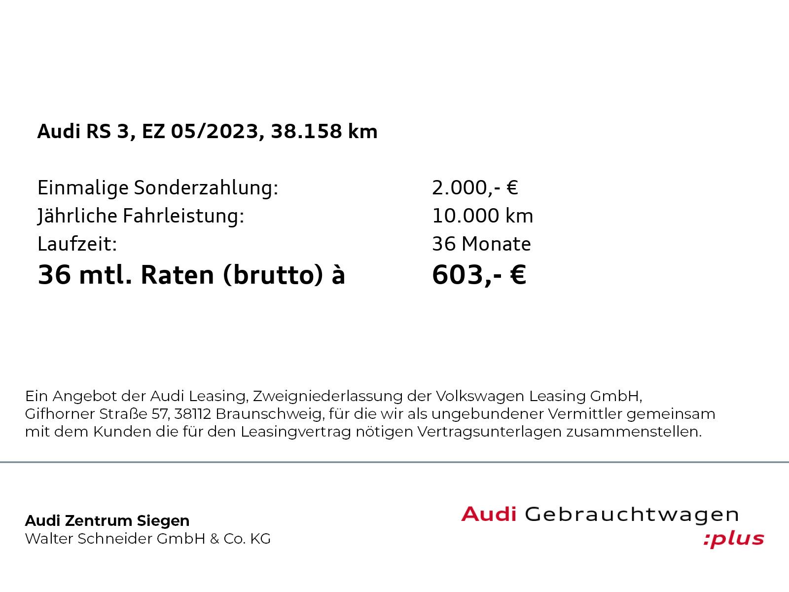 Audi RS3 - Bild 3