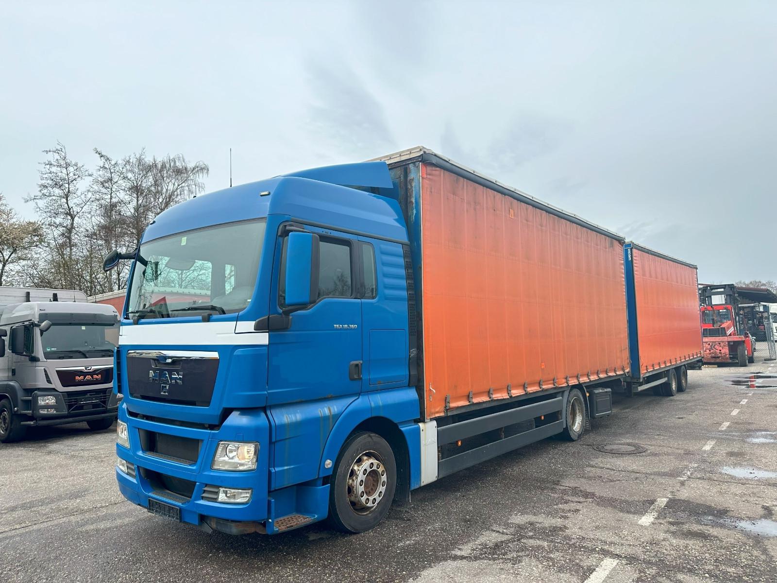 MAN TGX 18.360 3 M INNENHÖHE  HUBDACH