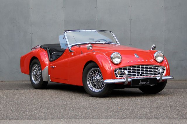 Triumph TR3 A,  H- Zulassung, Speichenräder