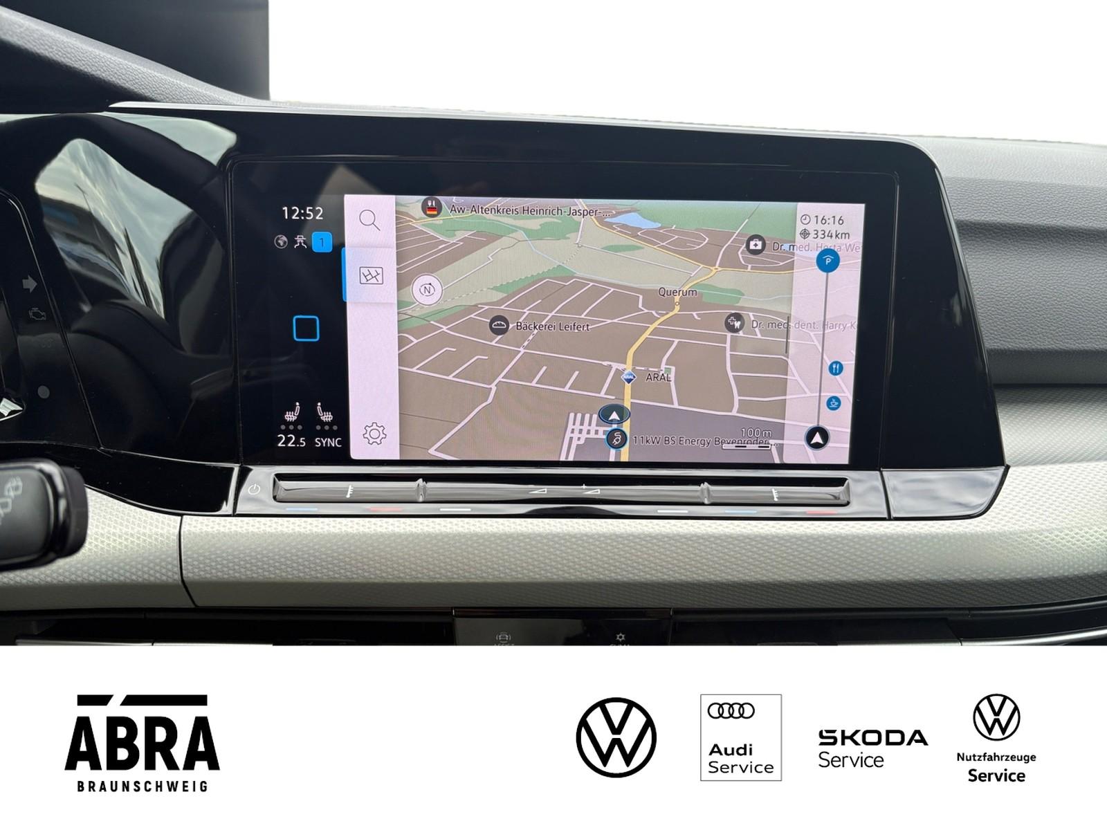 Volkswagen Golf VIII Variant 1.0 TSI Move LED+NAV+ACC+PDC, миниатюра 10