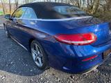 Mercedes-Benz C 300 Cabrio AMG Line - mit Benzin-Antrieb: Blau, Teilleder, Cabrio