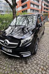 Mercedes-Benz V 300 d Aut. AVANTGARDE lang AVANTGARDE - schwarze Mercedes-Benz V 300