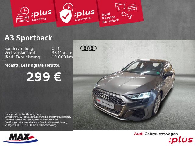 Audi A3 Sportback 35 TDI S LINE LED+NAVI+AHK+KAMERA+V