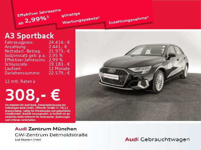 Audi A3 Sportback 40 TFSI e S tronic advanced Virtual