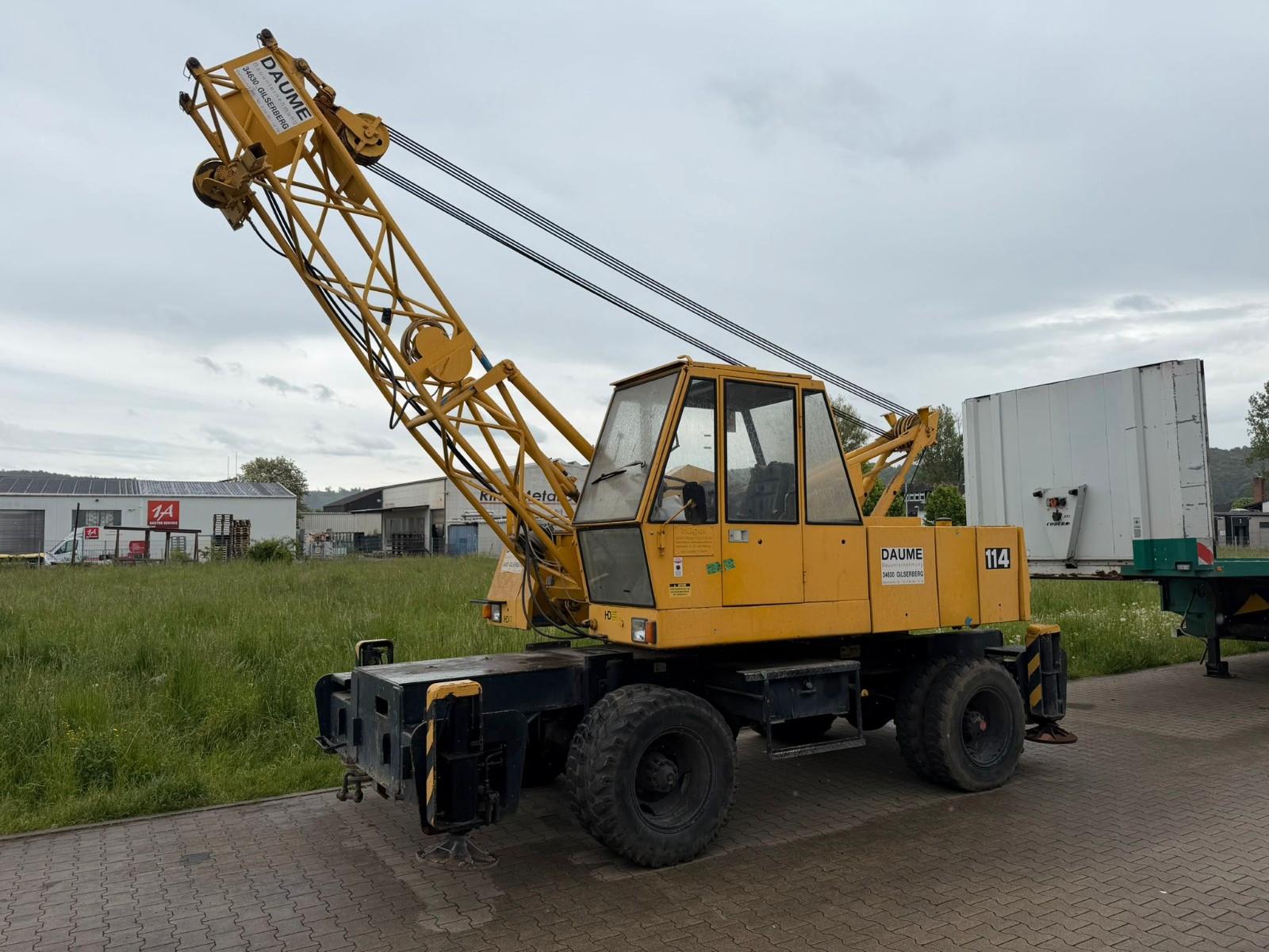 Fuchs Mobilkran 114 Komplett mit Waage Guter Zustand