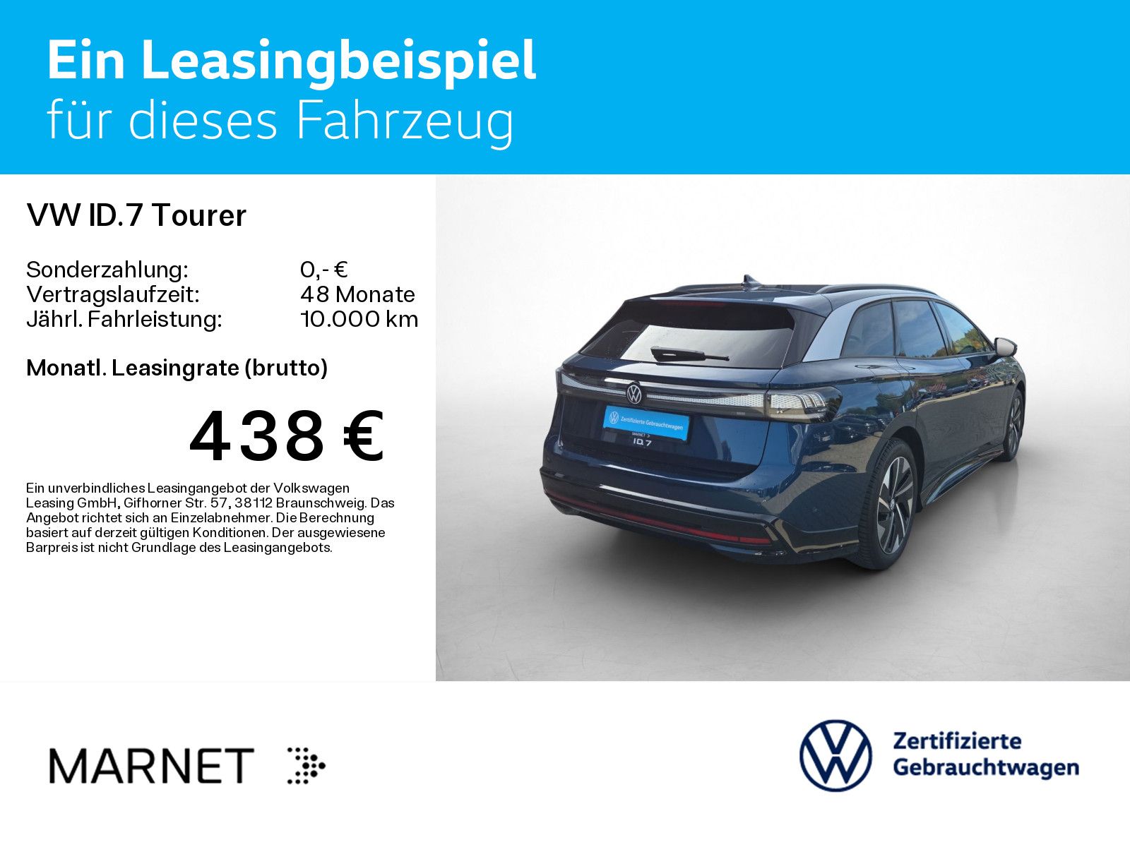 Volkswagen ID.7 Tourer Pro *Navi*Wärmep.*IQ-Light*IQ-Drive* imagem 3