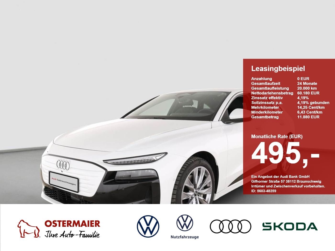 Audi A6 Sportback e-tron PERFORMANCE NP:90TEUR! AHK.B