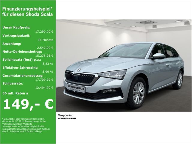 Skoda Scala 1.0 TSI Ambition LED NAVI KAMERA SHZ PDC L