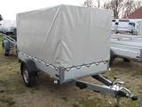 Stema STL 1300 mit 1,0 m Hochplane, Gesamthöhe 1,35m - Pkw-Anhänger Mit hochplane