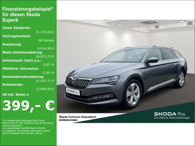 Skoda Superb Combi Style AHK Alcantara/Leder Fahrassis