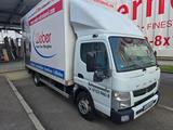 Mitsubishi Canter Fuso mit Kastenaufbau  - Mitsubishi Abrollkipper