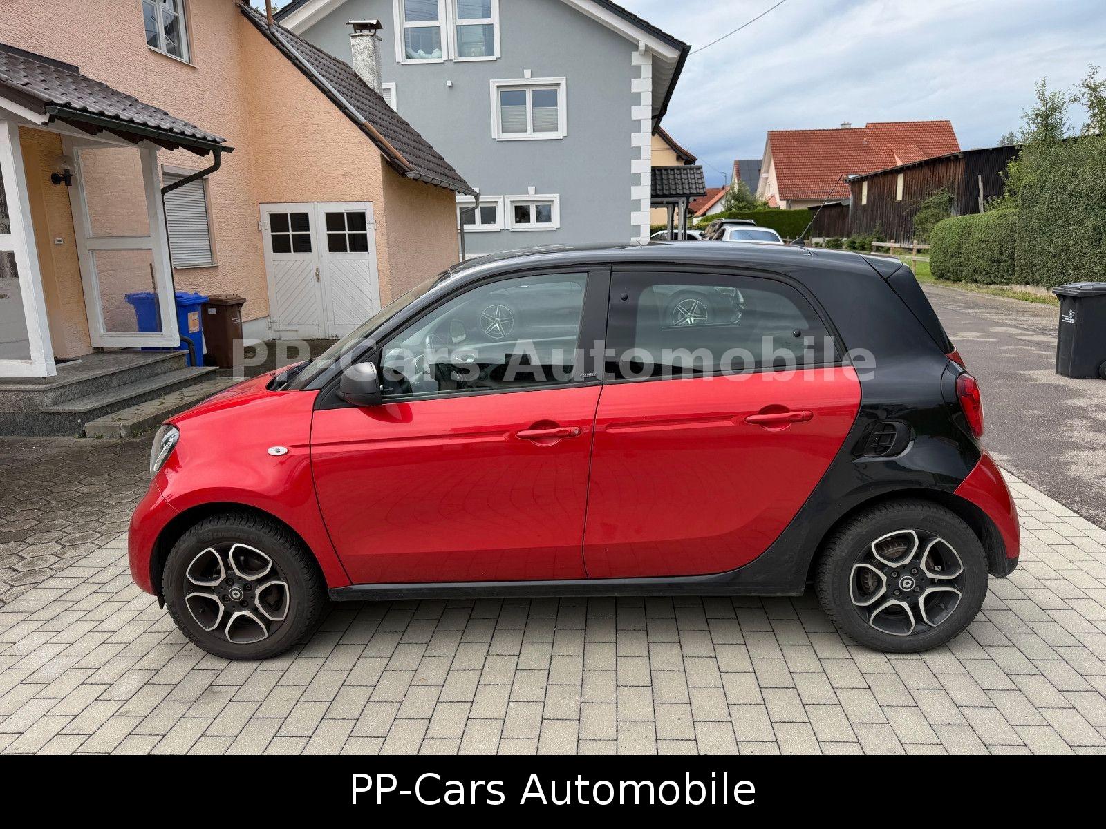Smart ForFour 66kW*Cool&Media*PANO*LED*SITZHEIZUNG*ALU
