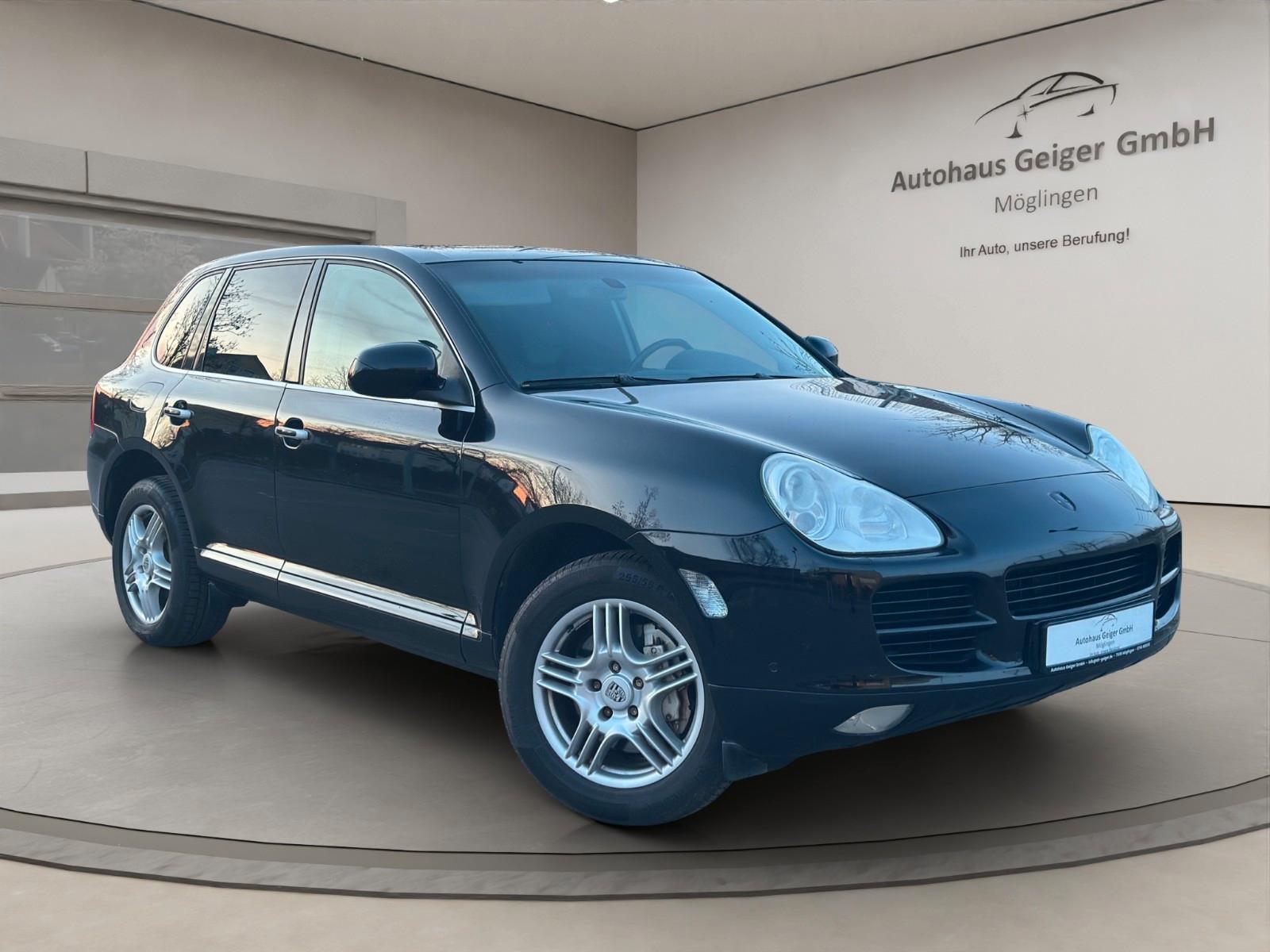 Porsche Cayenne S 4.5Ltr. *TÜV/INSP NEU* leder Schwarz
