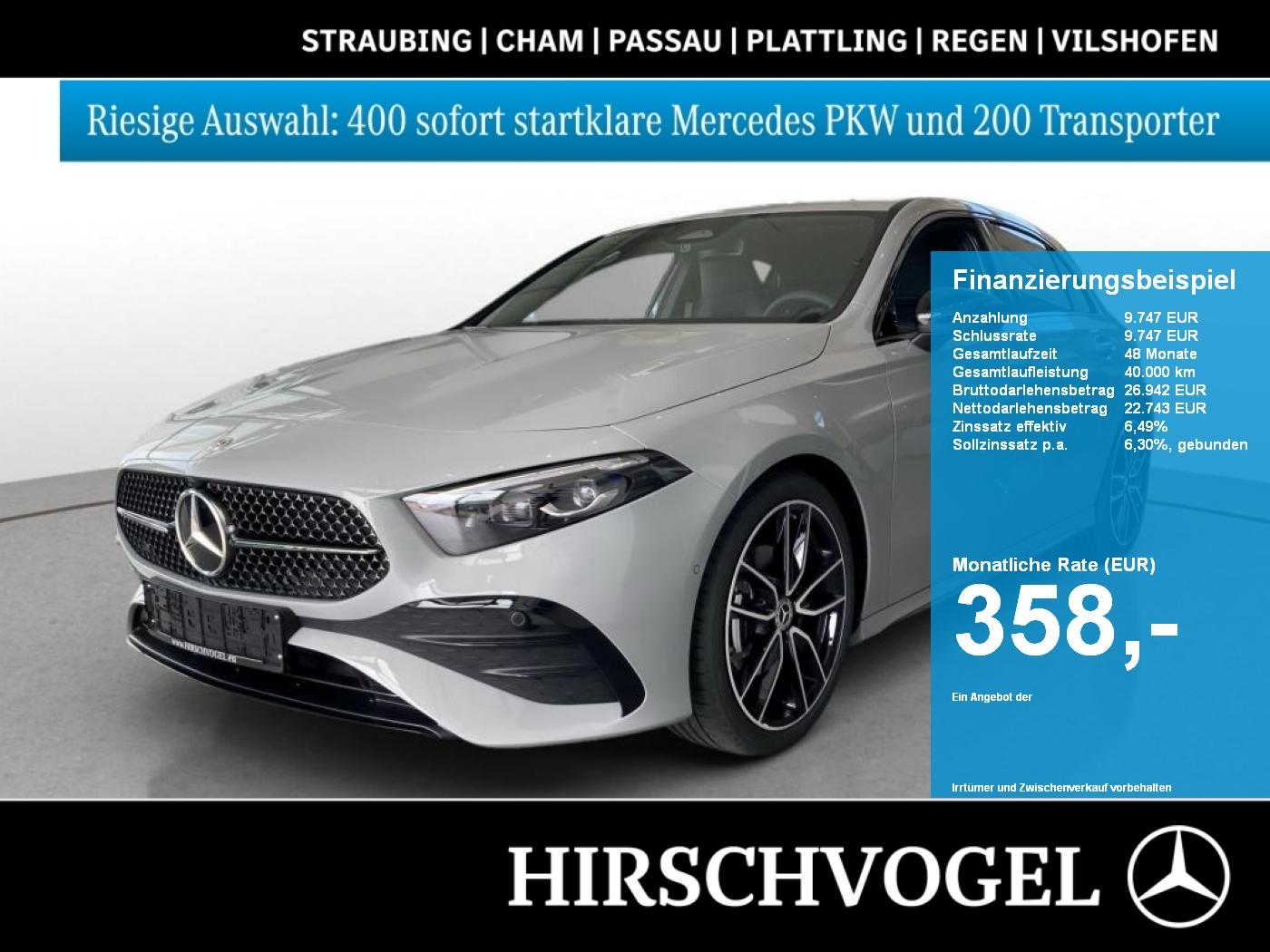 Mercedes-Benz A 200 d AMG-Line+Night+MULTIBEAM+MBUX+Navi-Prem.