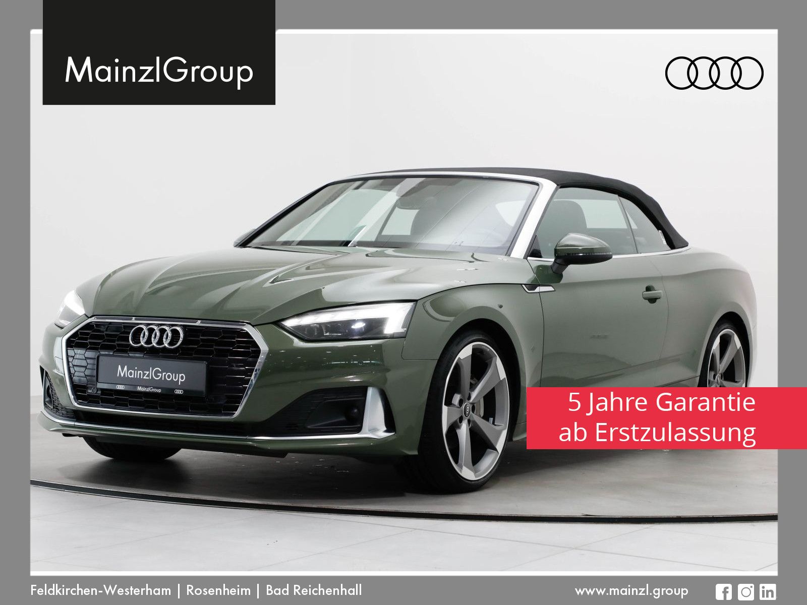 Audi A5 Cabriolet 40 TFSI S tronic Matrix SHZ Kamera foto 1