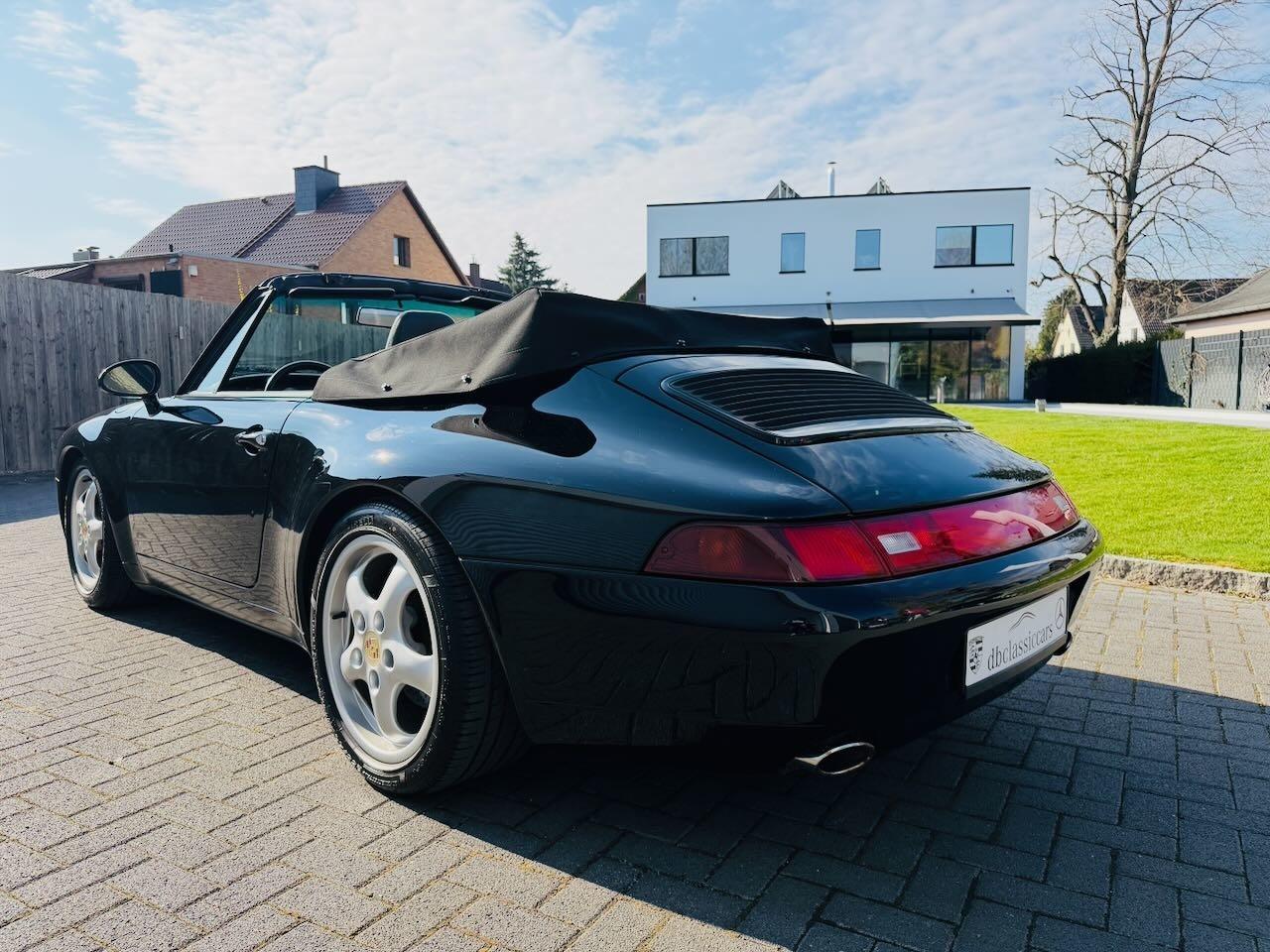 Porsche 993 / 911 Cabrio 6-Gang Scheckheft Classic D 2 9