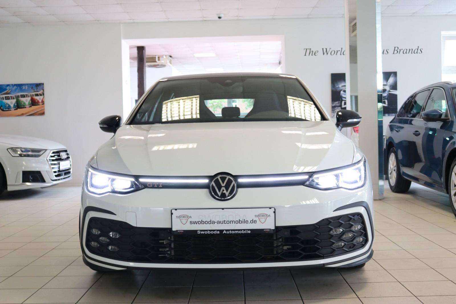 Volkswagen Golf VIII GTI Black Style AHK Pano Matrix H&K, миниатюра 3