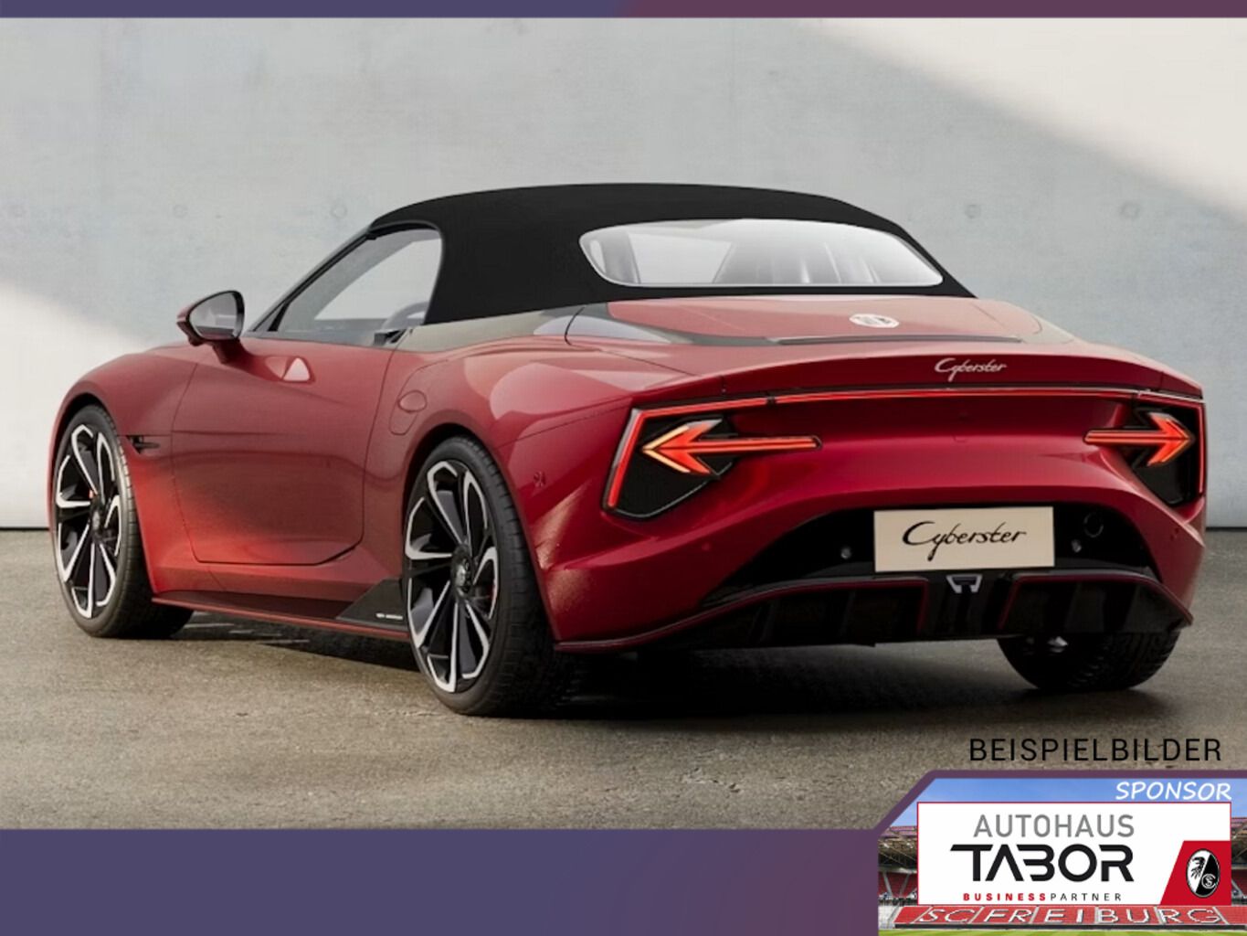 MG Cyberster XPower 77kWh AWD ACC Bose UVP-17%* imagem 2