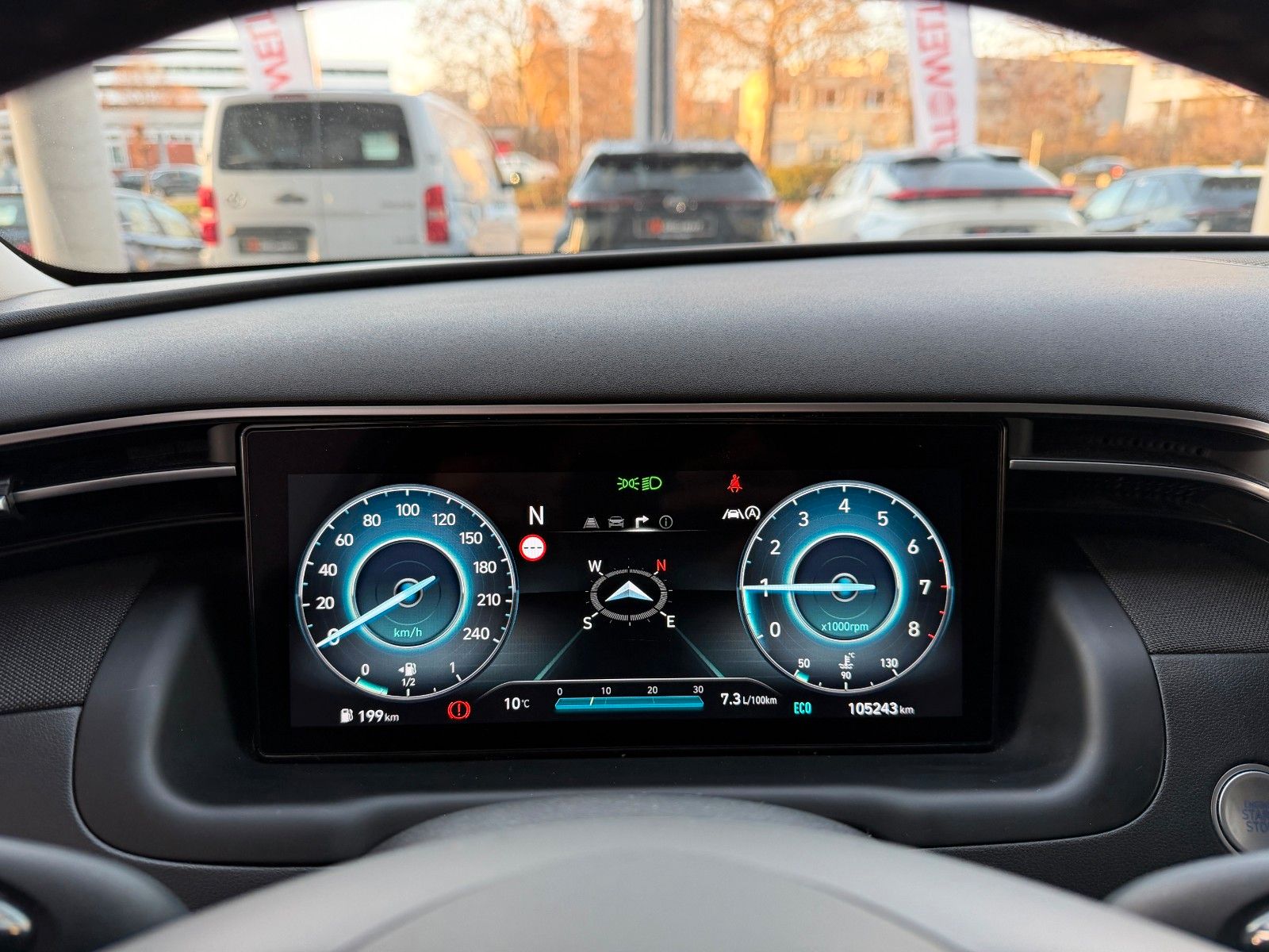 Fahrzeugabbildung Hyundai Tucson Trend 150PS Navi/Kamera/LED!