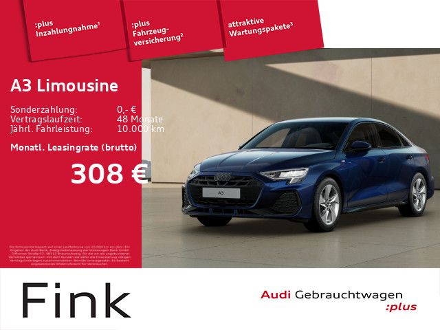 Audi A3 Limousine S line 35 TFSI Navi AHK Kamera