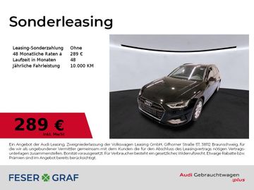 Audi Leasingangebot: Audi A4 Avant 35TFSI LED/PDC/Navi+/Shz