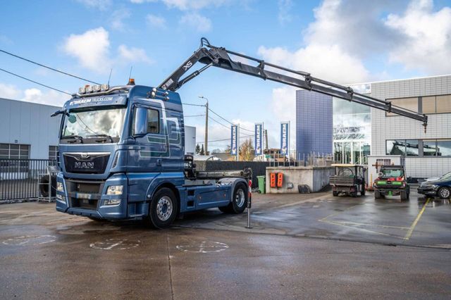 MAN TGX 18.480 XLX+GRUE/CRANE/KRAAN HIAB 12T/M/4xHyd