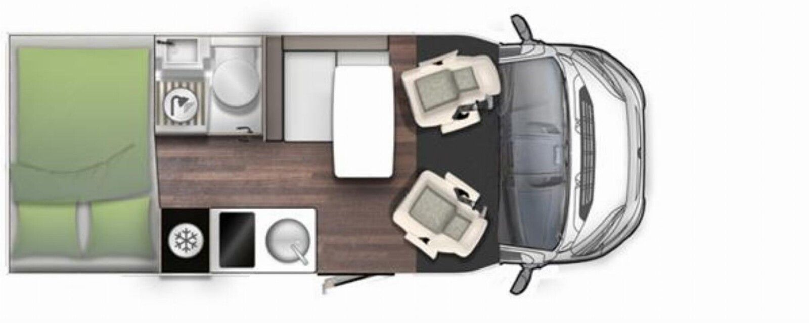 Fahrzeugabbildung Forster T FT599HB Travel Line Plus  TV/SAT + Navi