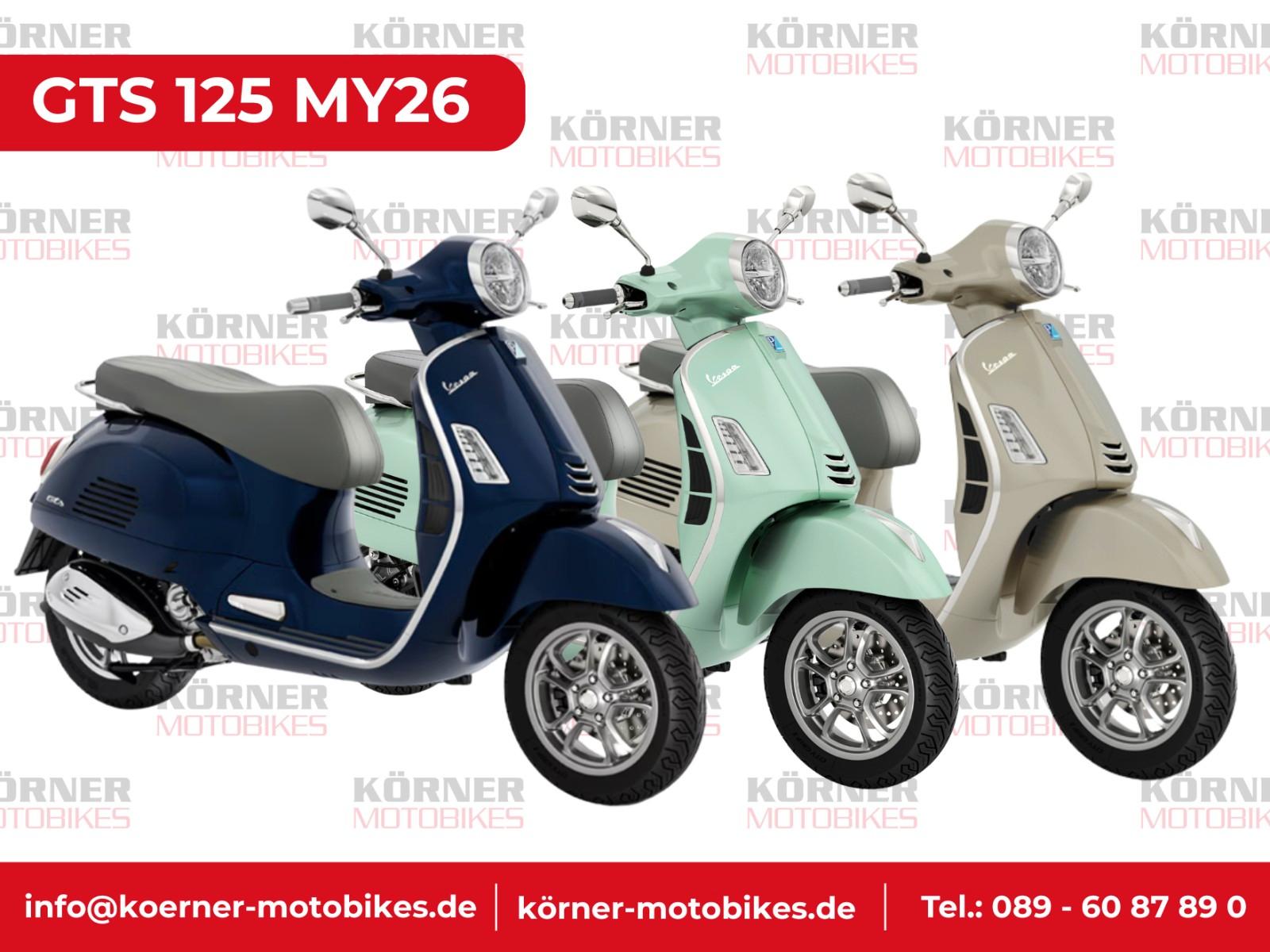 Vespa GTS 125 MY26 | Alle Modelle |