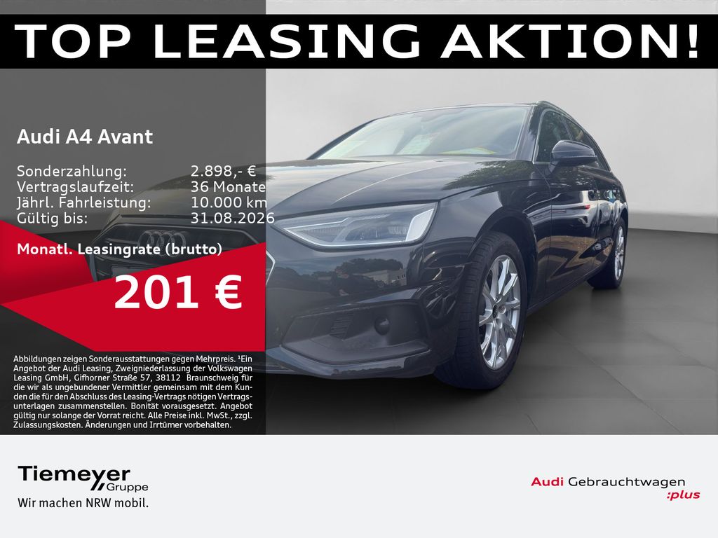 Audi A4 Avant 40 TDI Q LEDER AHK SPORTSITZ