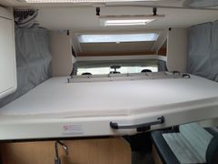 Sunlight T 67 Adventure Edition, Einzelbetten und Hubbett