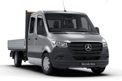 Mercedes-Benz Sprinter Pritsche 316 DoKa 7-Sitzer Klima RS4325
