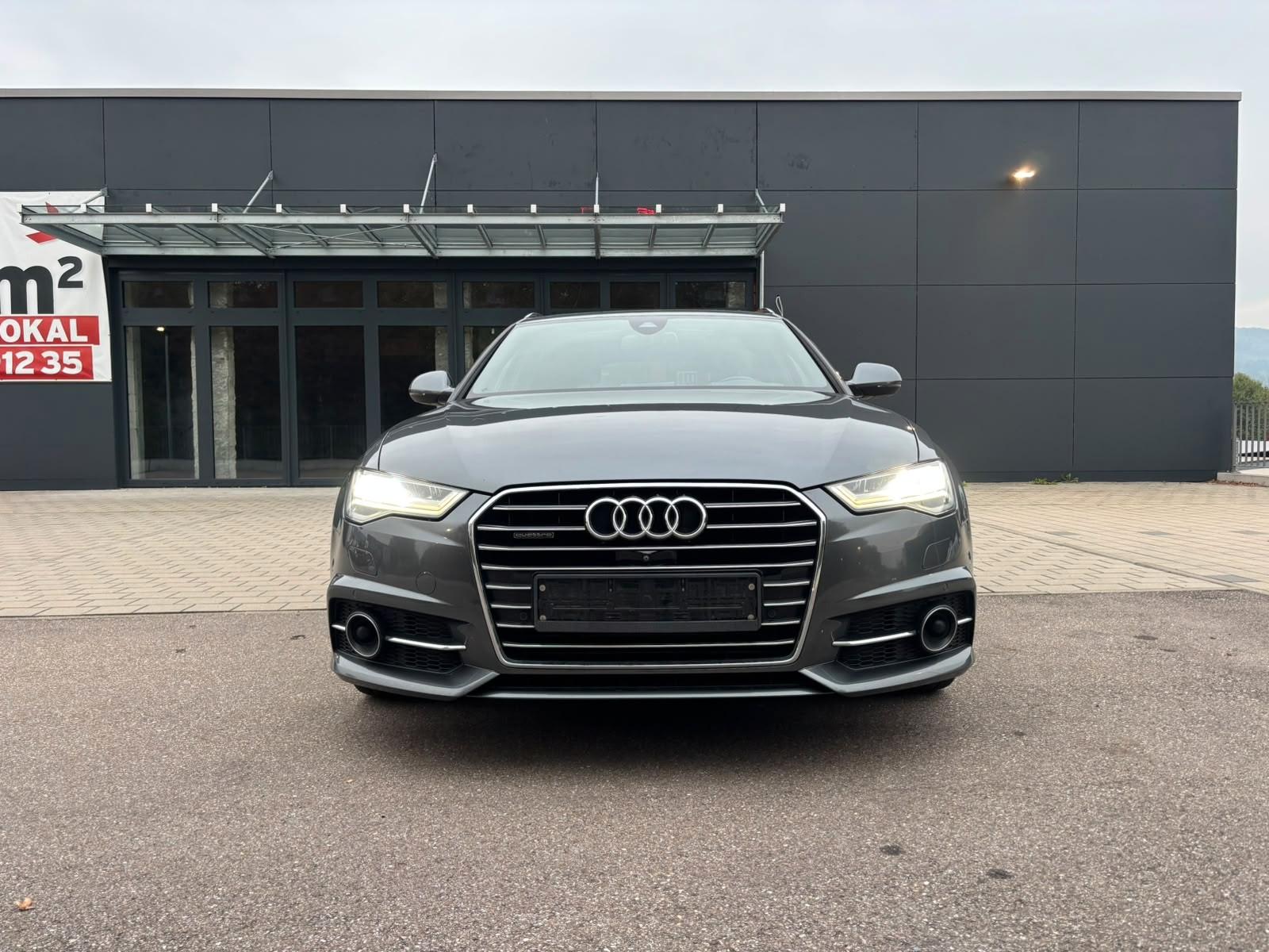 Audi A6 Avant S-Line Competition 3.0 TDI 320ch Quattro - 2 ème main - Toit ouvrant - Pneus toutes saisons - Affichage tête haute - Attelage