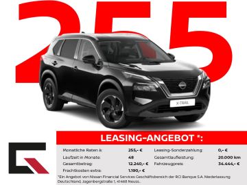 Nissan Leasingangebot: Nissan X-Trail N-CONNECTA 163PS Automatik Winter/360°/N