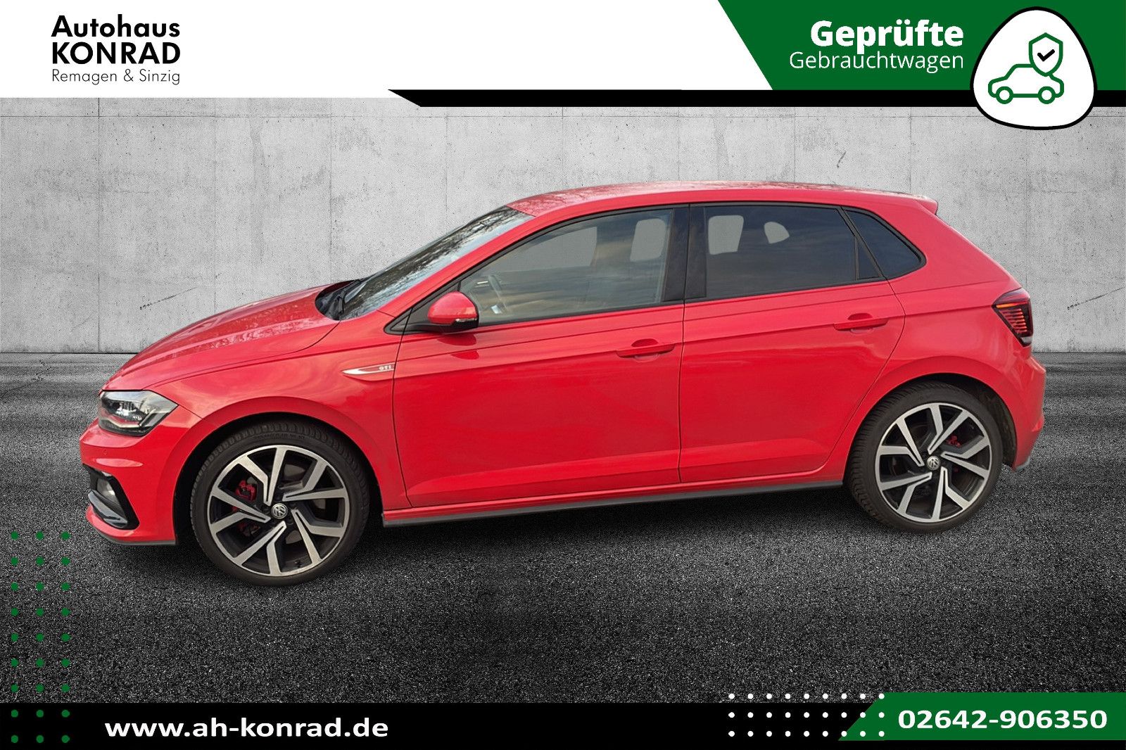Fahrzeugabbildung Volkswagen Polo VI GTI*APP*SHZ*PDC*ACC