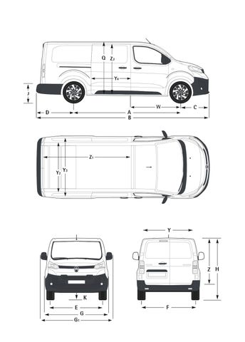 Opel Vivaro Lang (L3), 2.0 Diesel (106 kW /145 PS) AT