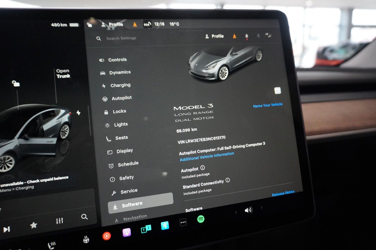 Fahrzeugabbildung Tesla Model 3 LONGRANGE DUAL-MOTOR NAVI/KAMERA/SH/PANO