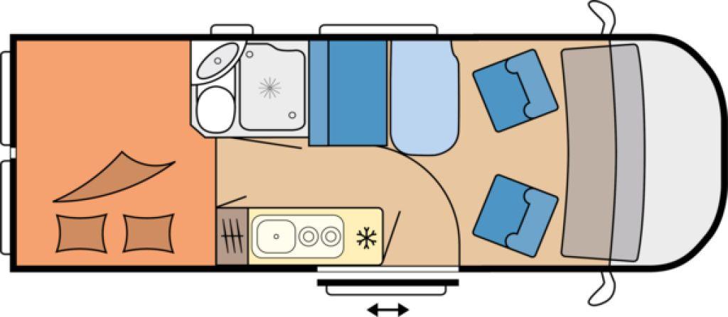 Hobby Vantana De Luxe K60 FT Ehem. Mietwagen